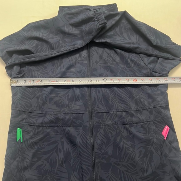 S6-Christopher & Banks Blue Long Sleeve Zip Closure Jacket Size Petite Medium - Picture 5 of 12